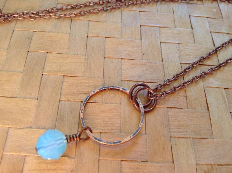 Blaue Opal Halskette Blaue Opal Halskette von BrookeAlene