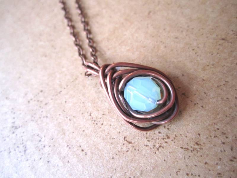 Schlichte Opal Edelstein Halskette Schlichte Opal Edelstein Halskette von BrookeAlene