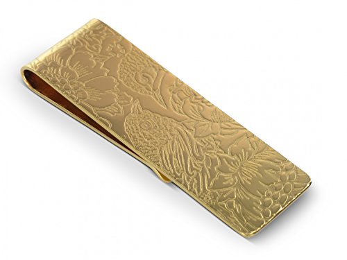 BROOKER Geldscheinklammer Silber vergoldet von Brooker