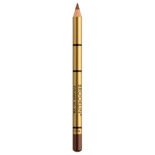 Impala - Wasserfester Eyeliner Brooklin | Wasserfest | Geschmeidige, Cremige Textur | Leicht Auftragbar | Lang Haltend | Farbe 308 Violettbraun von Brooklin