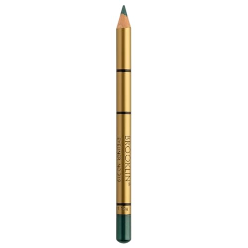 Impala - Wasserfester Eyeliner Brooklin | Wasserfest | Geschmeidige, Cremige Textur | Leicht Auftragbar | Lang Haltend | Farbe 319 Perliges Waldgrün von Brooklin