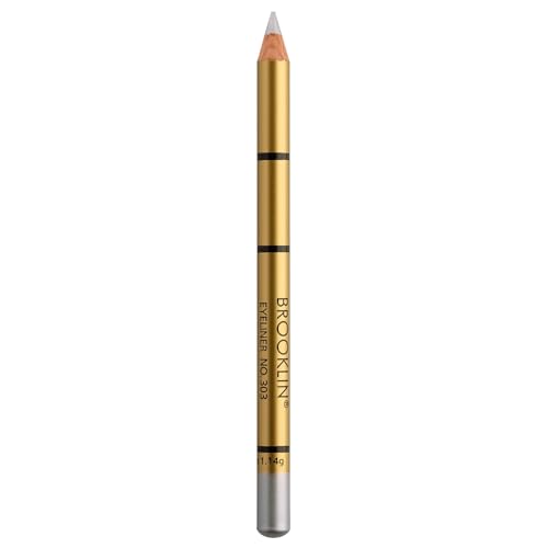 Impala - Wasserfester Eyeliner Brooklin | Wasserfest | Geschmeidige, Cremige Textur | Leicht Auftragbar | Lang Haltend | Farbe 303 Silber Impala - Wasserfester Eyeliner Brooklin | Wasserfest | Geschmeidige, Cremige Textur | Leicht Auftragbar | Lang Haltend | Farbe 303 Silber von Brooklin