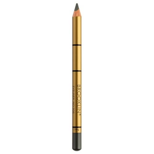 Impala - Wasserfester Eyeliner Brooklin | Wasserfest | Geschmeidige, Cremige Textur | Leicht Auftragbar | Lang Haltend | Farbe 306 Metallisch Grün-Grau von Brooklin