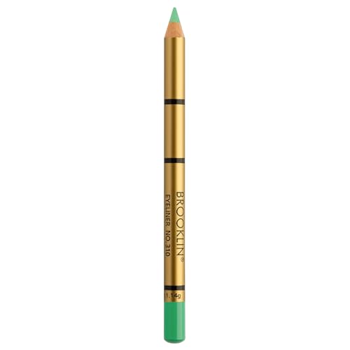 Impala - Wasserfester Eyeliner Brooklin | Wasserfest | Geschmeidige, Cremige Textur | Leicht Auftragbar | Lang Haltend | Farbe 310 Matt Hellgrün von Brooklin