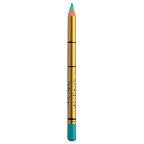 Impala - Wasserfester Eyeliner Brooklin | Wasserfest | Geschmeidige, Cremige Textur | Leicht Auftragbar | Lang Haltend | Farbe 320 Türkisblau von Brooklin