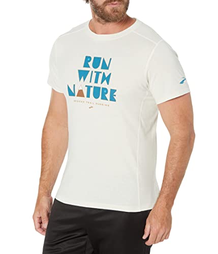 BROOKS 211453335 Distance Short Sleeve 2.0 T-Shirt Herren Mist/Run with Nature Größe 25 BROOKS 211453335 Distance Short Sleeve 2.0 T-Shirt Herren Mist/Run with Nature Größe 25 von Brooks
