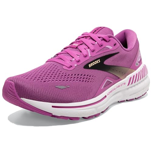 BROOKS Damen Adrenaline GTS 23 Sneaker, Orchid Black Purple, 38.5 EU von Brooks