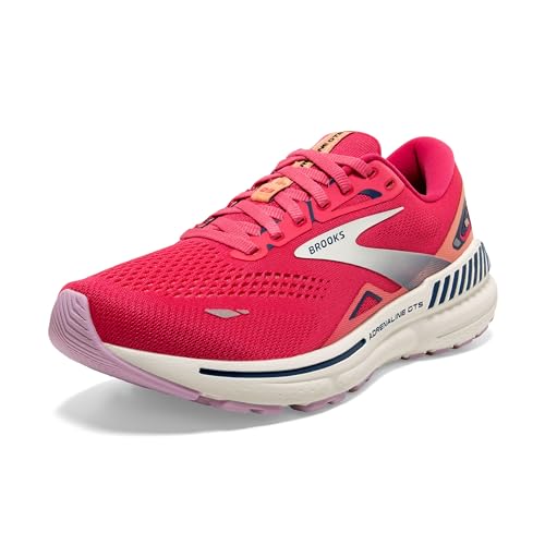 BROOKS Damen Adrenaline GTS 23 Sneaker, Raspberry Papaya Blue, 38 EU von Brooks