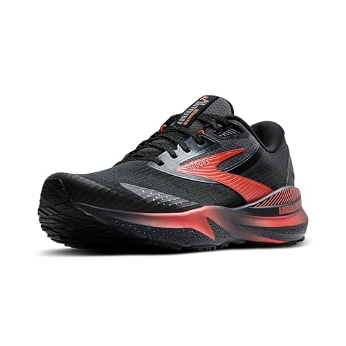 Brooks Damen Adrenaline Gts 24 Weatherized Sneaker, Black Ebony Hot Coral, 38 EU von Brooks