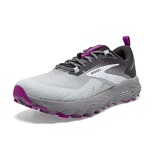 Brooks Damen Cascadia 17 Sneaker, Oyster Blackened Pearl Purple, 39 EU von Brooks