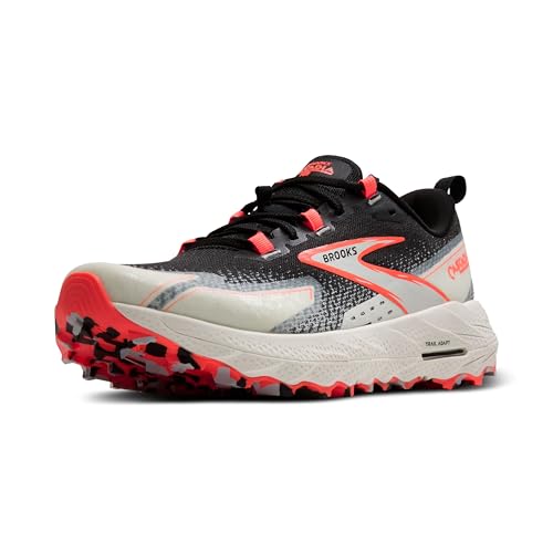 BROOKS Damen Cascadia 18 Sneaker, Schwarz/Blau gewaschen/Flamme, 40.5 EU BROOKS Damen Cascadia 18 Sneaker, Schwarz/Blau gewaschen/Flamme, 40.5 EU von Brooks