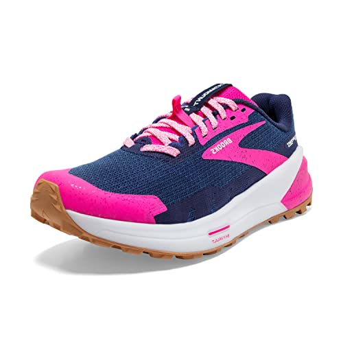 BROOKS Damen Catamount 2 Sneaker, Pecoat/Pink/Keks, 37.5 EU von Brooks