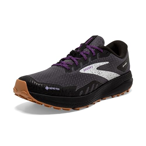 BROOKS Damen Divide 4 GTX Sneaker, Black/Blackened Pearl/Purple, 36 EU von Brooks