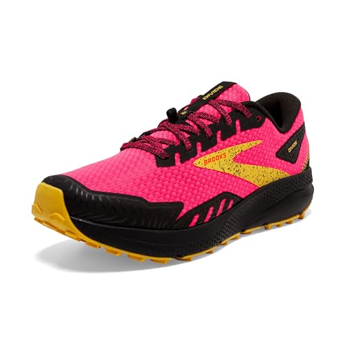 BROOKS Damen Divide 4 Sneaker, Diva Pink Black Lemon Chrome, 35.5 EU von Brooks