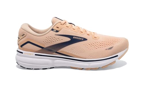 Brooks Damen Ghost 15 Sneaker, Apricot Estate Blue White, 37.5 EU von Brooks