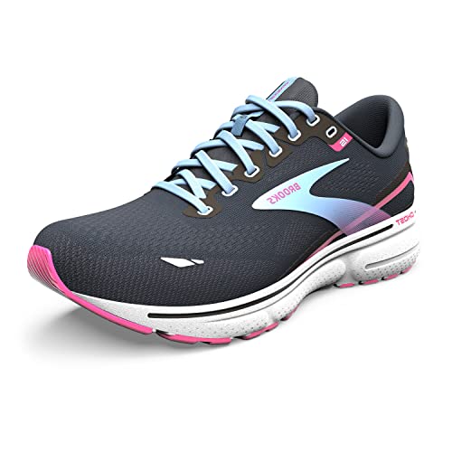 Brooks Damen Ghost 15 Sneaker, Ebony Open Air Lilac Rose, 37.5 EU von Brooks