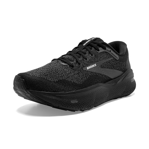 BROOKS Damen Ghost Max Sneaker, Black Ebony, 40.5 EU von Brooks