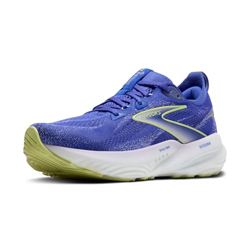 BROOKS Damen Glycerin 22 Sneaker, Amparo Blau/Hyper Iris/Gelb, 36 EU von Brooks