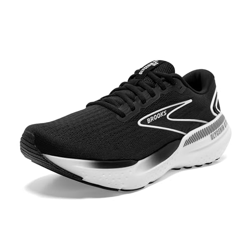 BROOKS Damen Glycerin GTS 21 Sneaker, Schwarz Grau Weiß, 39 EU von Brooks