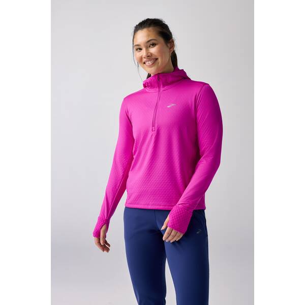 BROOKS Damen Kapuzensweat Notch Thermal Hoodie 3.0 von Brooks