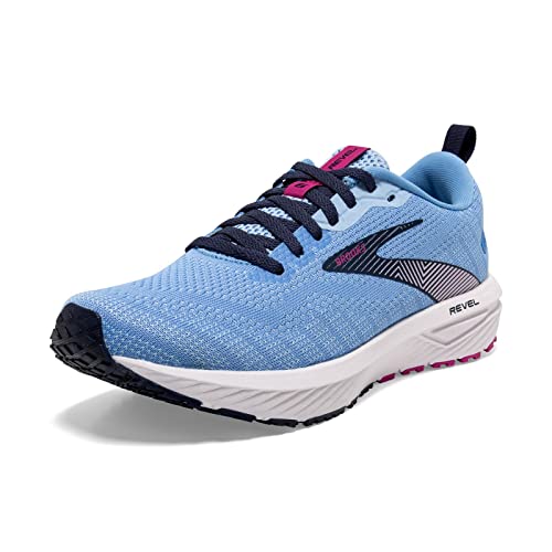 BROOKS Damen Revel 6 Sneaker, Marina/Lilac Rose/Pink Lady, 35.5 EU von Brooks