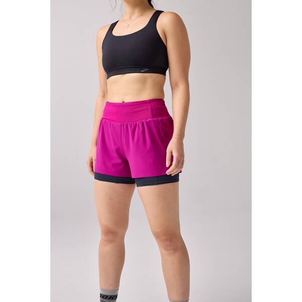 BROOKS Damen Shorts High Point 3" 2-in-1 Short 2.0 von Brooks