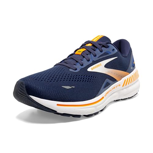 BROOKS Herren Adrenaline Gts 23 Sneaker, Peacoat/Ultramarina/Orange, 43 EU BROOKS Herren Adrenaline Gts 23 Sneaker, Peacoat/Ultramarina/Orange, 43 EU von Brooks