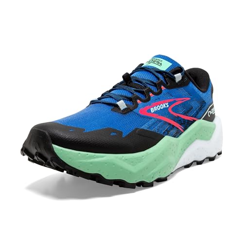 BROOKS Herren Caldera 7 Sneaker, Victoria Blue/Black/Spring Bud, 42.5 EU BROOKS Herren Caldera 7 Sneaker, Victoria Blue/Black/Spring Bud, 42.5 EU von Brooks