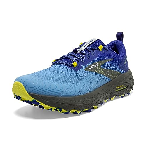 Brooks Herren Cascadia 17 Sneaker, Blue Surf The Web Sulphur, 42.5 EU von Brooks