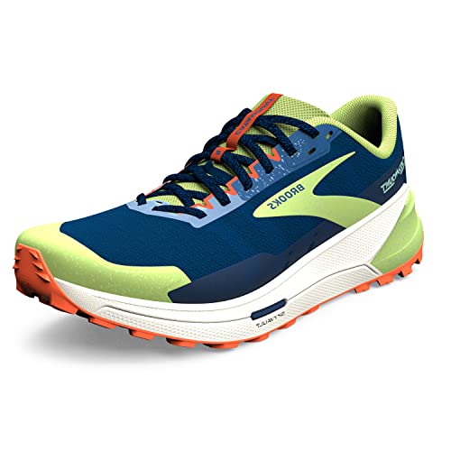 BROOKS Herren Catamount 2 Sneaker, Navy/Firecracker/Sharp Green, 40.5 EU von Brooks