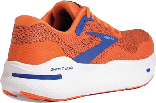 BROOKS Herren Ghost Max Sneaker, Red Orange Black Surf The Web, 45.5 EU von Brooks
