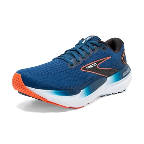 BROOKS Herren Glycerin 21 Sneaker, Blue Opal Black Nasturtium, 42.5 EU von Brooks