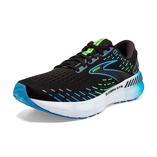 Brooks Herren Glycerin Gts 20 Sneaker, Grau Orange Blau, 41 EU von Brooks