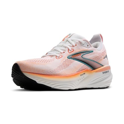 BROOKS Herren Glycerin GTS 22 Sneaker, Weiß/Orange/Grün Blau Schiefer, 45.5 EU BROOKS Herren Glycerin GTS 22 Sneaker, Weiß/Orange/Grün Blau Schiefer, 45.5 EU von Brooks