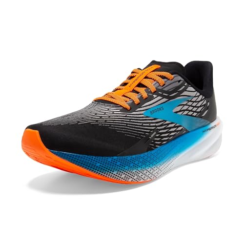 BROOKS Herren Hyperion Max Sneaker, Black/Grey/Orange Clown Fish, 42 EU BROOKS Herren Hyperion Max Sneaker, Black/Grey/Orange Clown Fish, 42 EU von Brooks