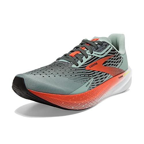 BROOKS Herren Hyperion Max Sneaker, Blaues Surf/Kirsche/Nachtleben, 42.5 EU von Brooks