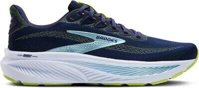 BROOKS Herren Laufschuhe Ghost 17 Peacoat/Lime/Blue - Gr. - 45.5 von Brooks
