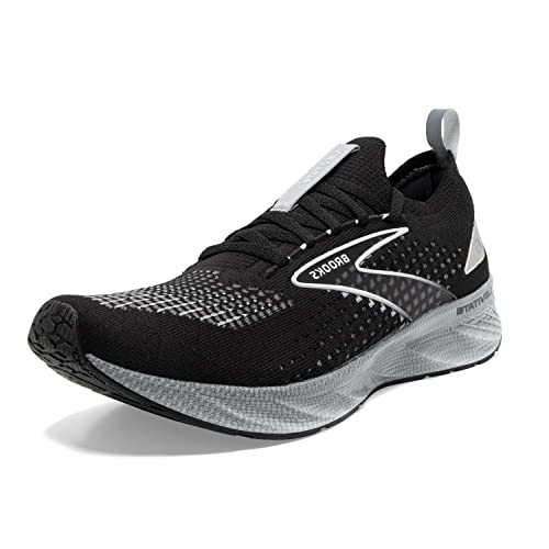 BROOKS Herren Levitate StealthFit 6 Sneaker, Black/Grey/Oyster, 45 EU von Brooks