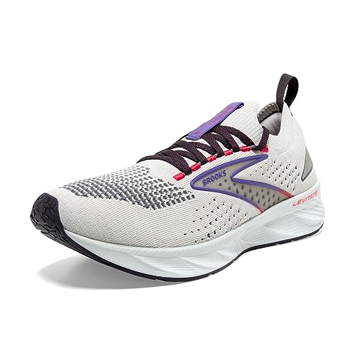 BROOKS Herren Levitate StealthFit 6 Sneaker, Dawn Blue/Purple/Cayenne, 43 EU von Brooks