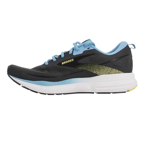 BROOKS Herren Trace 3 Sneaker, Schmiedeeisen Blau Gelb, 42.5 EU von Brooks