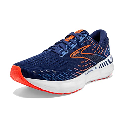 Brooks Herren Glycerin Gts 20 Laufschuh, Blue Depths Palace Blue Orange, 42 EU Weit von Brooks