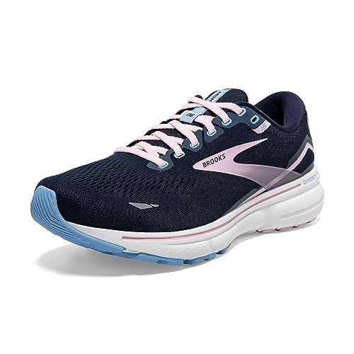 Brooks Damen Ghost 15 Sneaker, Peacoat Pink Open Air, 38 EU von Brooks