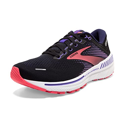 Brooks Damen Adrenaline GTS 22 Sneaker, Pecoat/Blue Iris/Rhapsody, 35.5 EU von Brooks