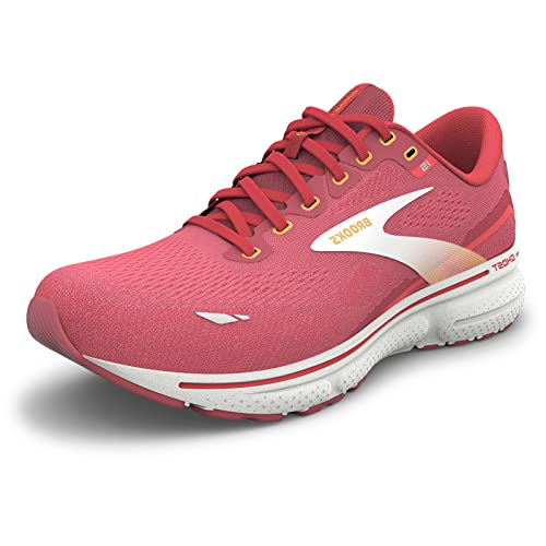 Brooks Damen Ghost 15 Sneaker, Schieferrose Feurige Korallen Weiß, 38.5 EU von Brooks