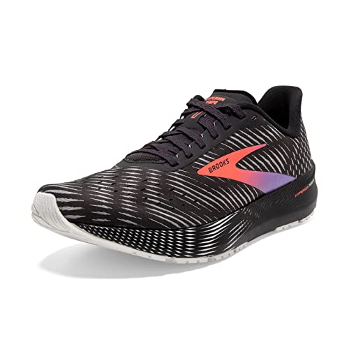 Brooks Damen Hyperion Tempo Sneaker, Schwarz Korallen Lila, 42 EU von Brooks