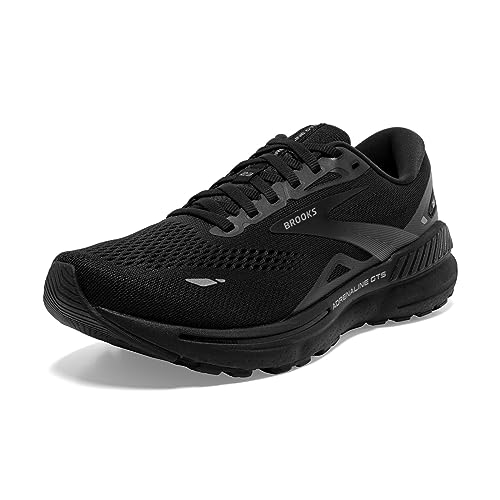 Brooks Herren Adrenaline Gts 23 Sneaker, Black Black Ebony, 40.5 EU von Brooks