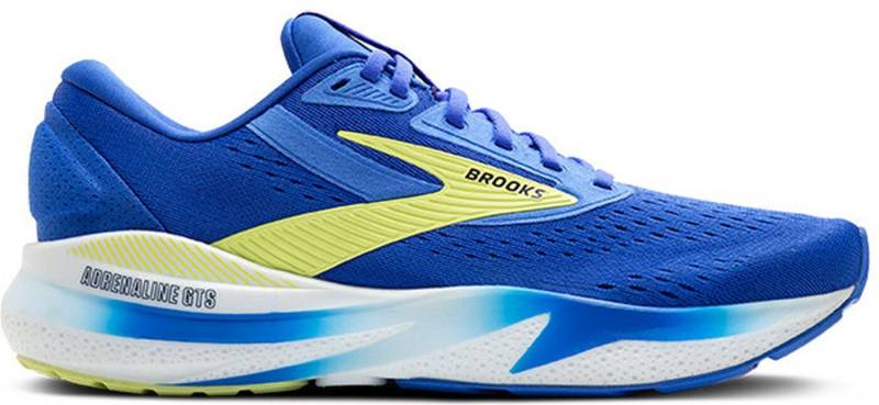 Brooks Adrenaline GTS 24 Herren Laufschuh Narrow Cobalt/Neo Yellow/Peacoat Laufschuh Brooks Adrenaline GTS 24 Herren Laufschuh Narrow Cobalt/Neo Yellow/Peacoat Laufschuh von Brooks