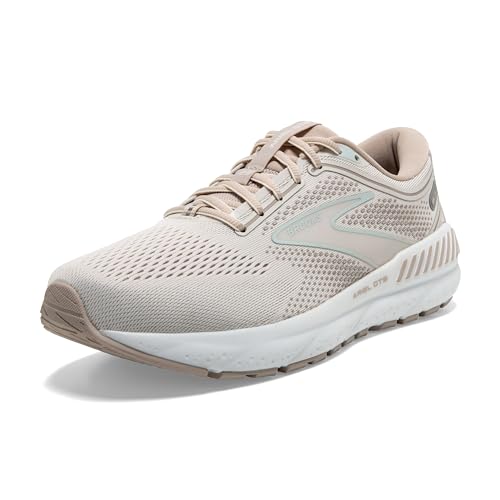 Brooks Ariel GTS 23 Stützender Laufschuh für Damen, Chateau Grey/White Sand, 41 EU von Brooks