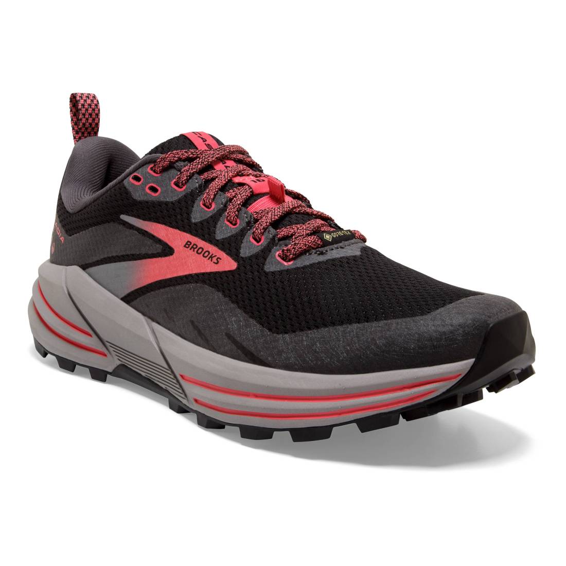 Brooks CASCADIA 16 GTX Damen Laufschuhe rot Gr. 37,5 von Brooks