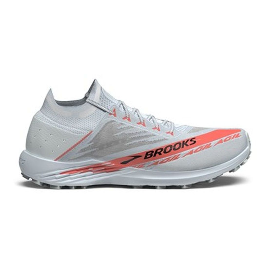 Brooks CATAMOUNT AGIL Herren Laufschuhe silber Gr. 40,5 von Brooks